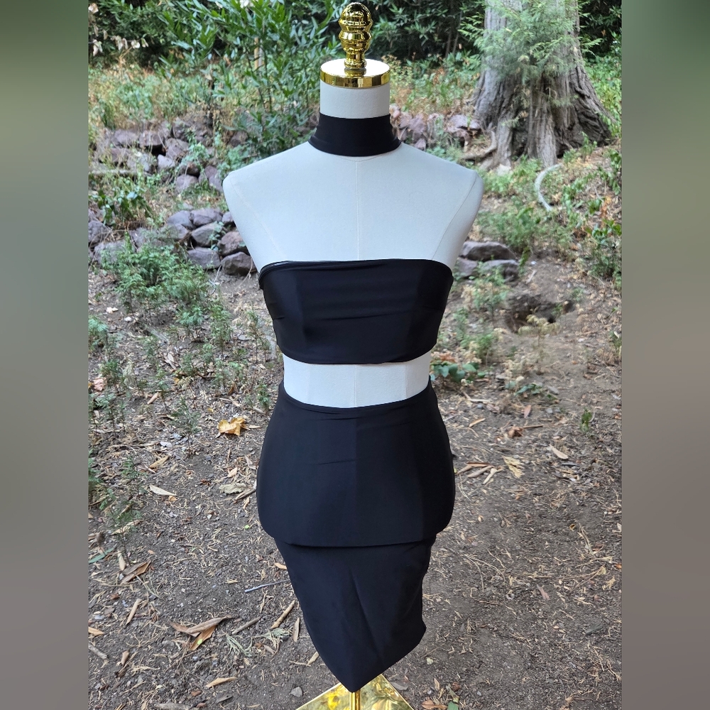 White Fox Boutique Black Dress‎ Size Small